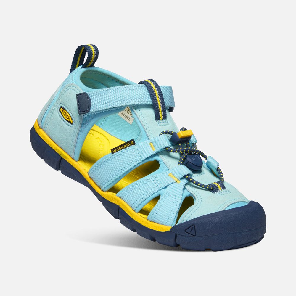 Keen Sandaal Kinderen Blauw/Geel - Seacamp Ii Cnx - 12649-JCBN